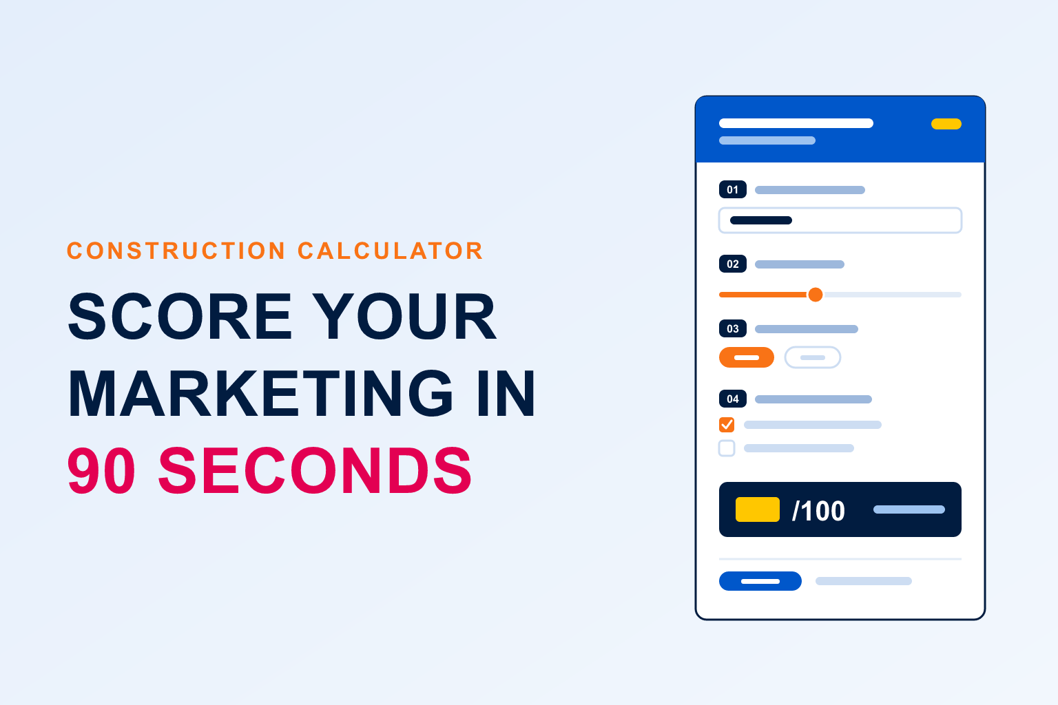 Construction content benchmarking tool thumbnail
